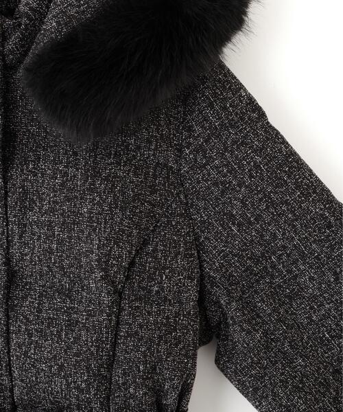 JILL by JILL STUART(ジルバイジルスチュアート)の「【完売カラー再入荷】 ウエストマークスタイルアップダウン(ダウンジャケット/コート・レディース・ブラック/グレー系その他・SMALL/MEDIUM)」の18枚目の写真
