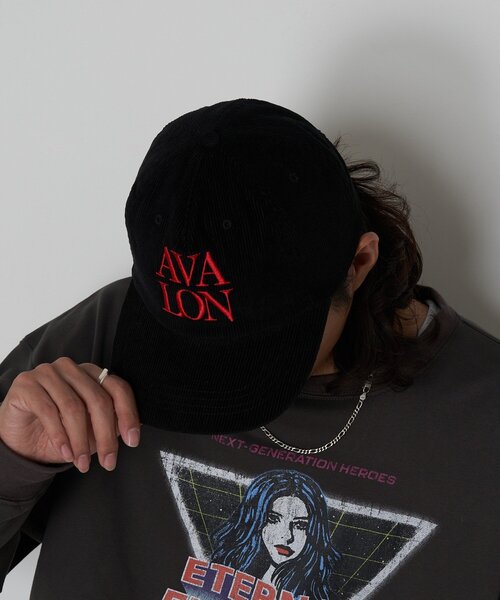 CIAOPANIC（チャオパニック）の「コーデュロイキャップ（キャップ・レディース・ブラウン/レッド/ブラック・FREE）」の4枚目の写真