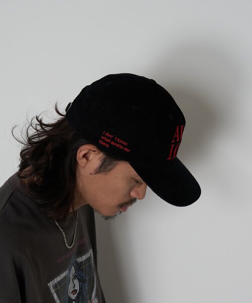 CIAOPANIC（チャオパニック）の「コーデュロイキャップ（キャップ・レディース・ブラウン/レッド/ブラック・FREE）」の6枚目の写真