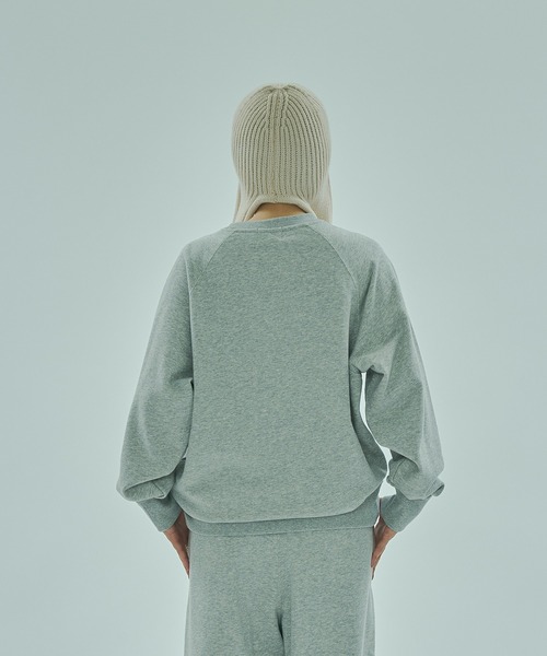 SPALDING（スポルディング）の「(SPALDING x ROSE BUD)ATHLETIC CLUB L/S SWEAT（スウェット・レディース・グレー/オフホワイト/チャコール・ONE SIZE）」の10枚目の写真