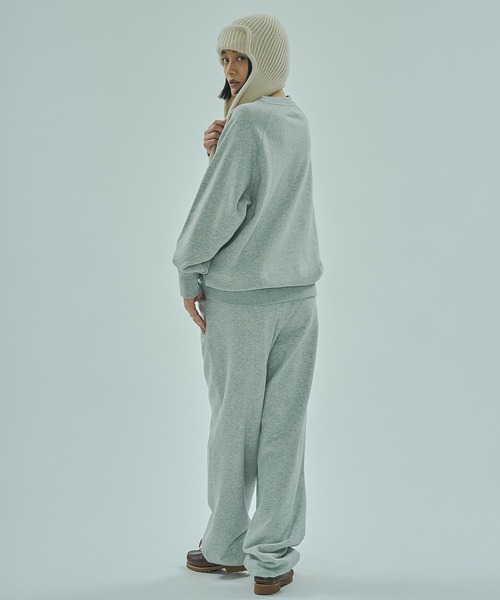 SPALDING（スポルディング）の「(SPALDING x ROSE BUD)ATHLETIC CLUB L/S SWEAT（スウェット・レディース・グレー/オフホワイト/チャコール・ONE SIZE）」の15枚目の写真