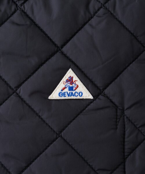 GEVACO（ゲバコ）の「【軽量/洗える】【GEVACO】キルトミドルコート（ブルゾン・レディース・カーキ/ブラック・LARGE/MEDIUM）」の19枚目の写真