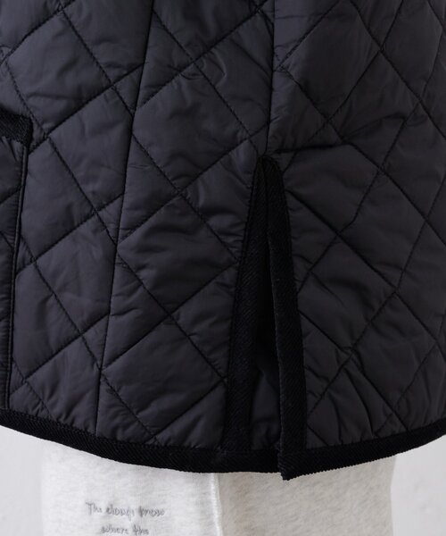 GEVACO（ゲバコ）の「【軽量/洗える】【GEVACO】キルトミドルコート（ブルゾン・レディース・カーキ/ブラック・LARGE/MEDIUM）」の21枚目の写真