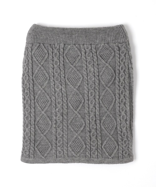 M DOLLY(エムドリー)の「fur tippet aurora knit set up/ファーティペットアウローラニットセットアップ(セットアップ・レディース・グレー/アイボリー・FREE)」の19枚目の写真