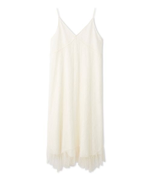 Mila Owen(ミラオーウェン)の「イレヘムデザインレースキャミワンピース(ワンピース・レディース・ホワイト/ブラック・0/1)」の17枚目の写真