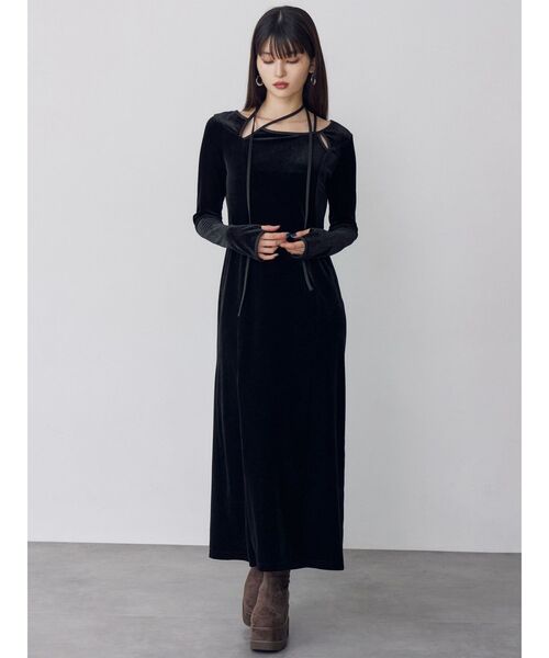 melt the lady 黒　ベロアワンピース 楽天市場】＜23:59迄53％クーポンで2481円!2点~＞即納 ワンピース