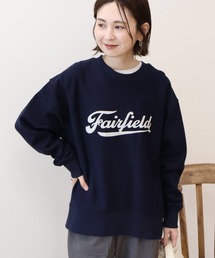 Fairfield フロッキースウェットプルオーバー