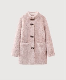 LA POMME petit(ラポミ・プチ)のMid-length Fluffy Fur Coat(ムートンコート)