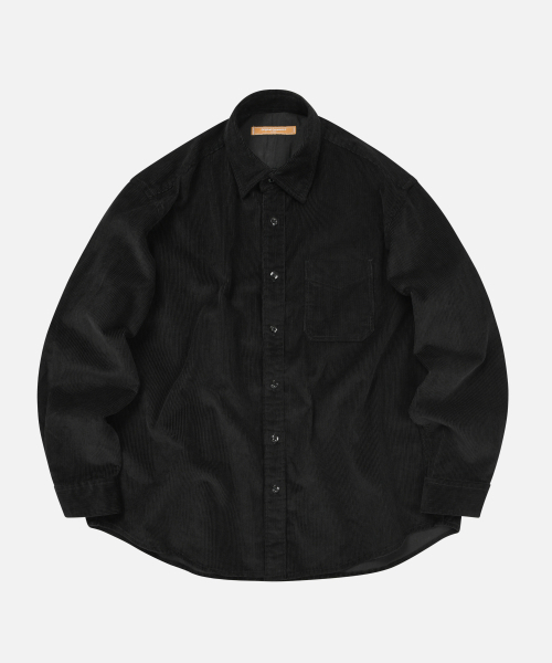 FRIZMWORKS(フリズムワークス)の「OG CORDUROY SHIRT _ BLACK(シャツ/ブラウス・メンズ・その他・X-LARGE/MEDIUM/LARGE)」の1枚目の写真