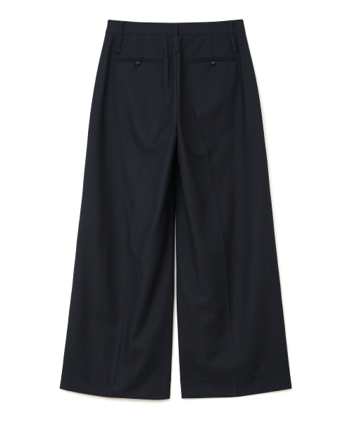 MILLO WOMEN（ミロウーマン）の「ジッパーワイドトラウザー [ディープネイビー]（スラックス・レディース・その他・SMALL/MEDIUM）」の3枚目の写真