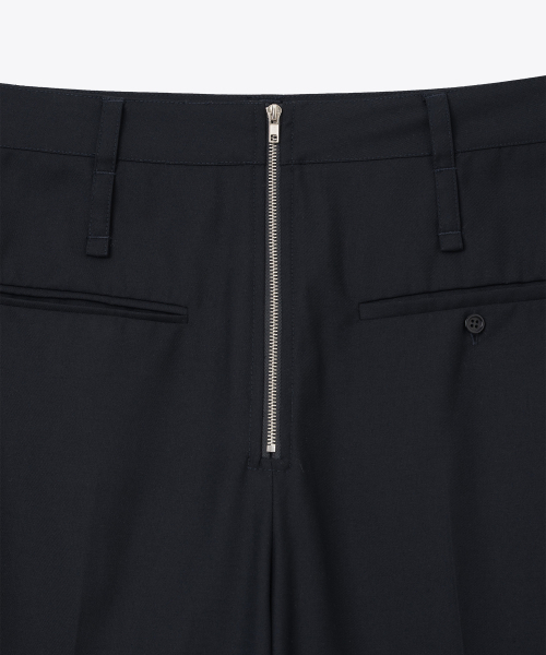 MILLO WOMEN（ミロウーマン）の「ジッパーワイドトラウザー [ディープネイビー]（スラックス・レディース・その他・SMALL/MEDIUM）」の4枚目の写真