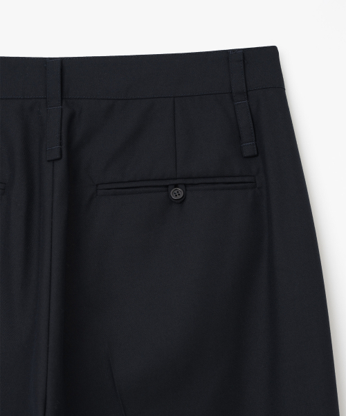 MILLO WOMEN（ミロウーマン）の「ジッパーワイドトラウザー [ディープネイビー]（スラックス・レディース・その他・SMALL/MEDIUM）」の6枚目の写真