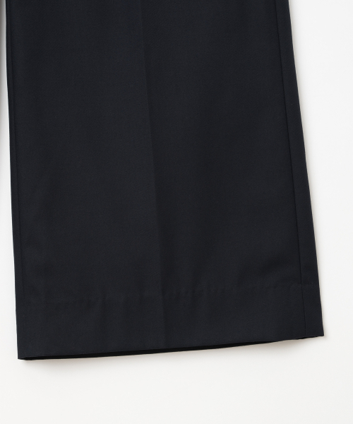 MILLO WOMEN（ミロウーマン）の「ジッパーワイドトラウザー [ディープネイビー]（スラックス・レディース・その他・SMALL/MEDIUM）」の7枚目の写真
