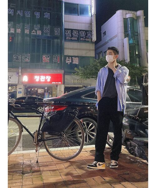 MUSINSA STANDARD（ムシンサスタンダード）の「[クールタンダード] クルーネック長袖Tシャツ [ダークグレー]（Tシャツ/カットソー・メンズ・その他・SMALL/MEDIUM/LARGE/X-LARGE/XX-LARGE/XXX-LARGE）」の7枚目の写真