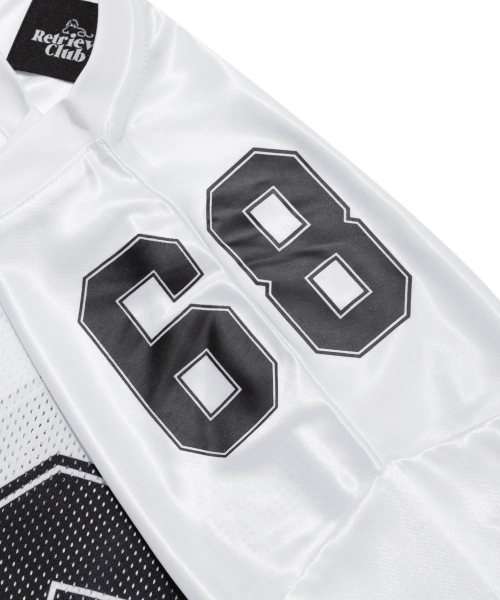 Retriever Club（レトリーバークラブ）の「68 LONG FOOTBALL JERSEY [WHITE]（Tシャツ/カットソー・レディース・その他・SMALL/MEDIUM/LARGE）」の7枚目の写真