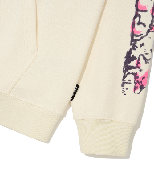 Wacky WiLLy（ワッキーウィリー）の「スプレーグラフィックフードジップアップクリーム（パーカー・レディース・その他・SMALL/MEDIUM/LARGE/X-LARGE）」の7枚目の写真