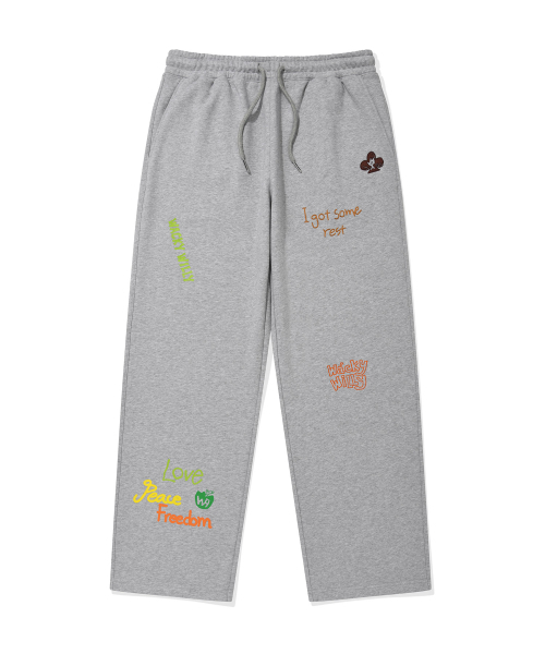 Wacky WiLLy(ワッキーウィリー)の「キキオールオーバーグラフィックスウェットパンツグレー(スウェットパンツ・レディース・その他・SMALL/MEDIUM/LARGE/X-LARGE)」の2枚目の写真