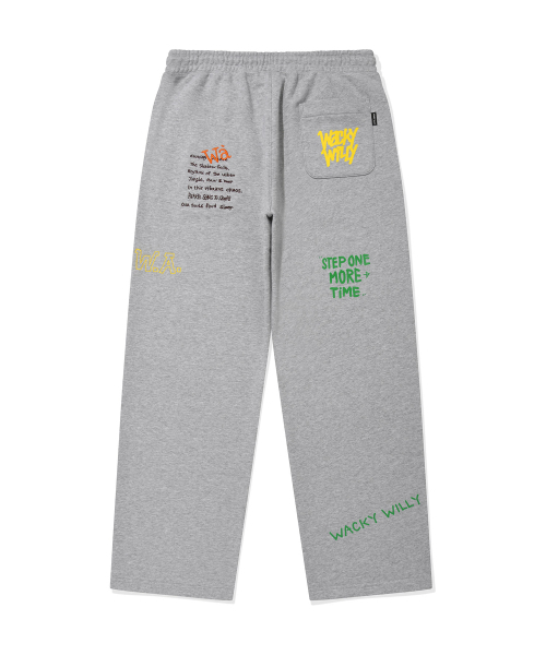 Wacky WiLLy(ワッキーウィリー)の「キキオールオーバーグラフィックスウェットパンツグレー(スウェットパンツ・レディース・その他・SMALL/MEDIUM/LARGE/X-LARGE)」の3枚目の写真