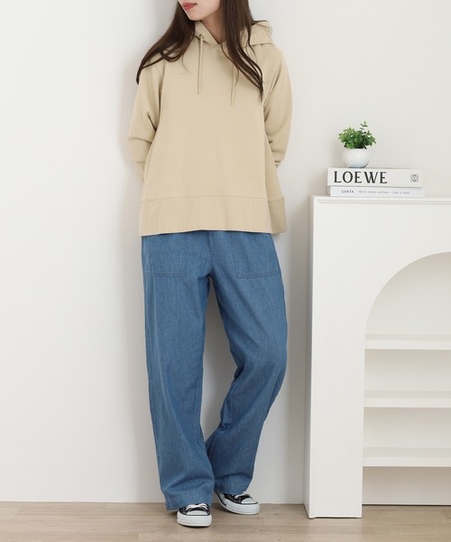 セール】シャンブレーイージーパンツ（その他パンツ）｜OMNES