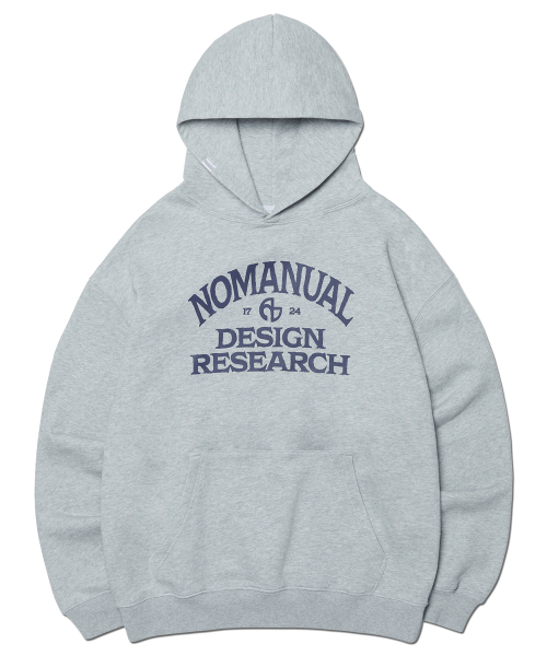 NOMANUAL(NOMANUAL)の「A.G HOODIE - MELANGE(パーカー・レディース・その他・X-LARGE/SMALL/MEDIUM/LARGE)」の1枚目の写真