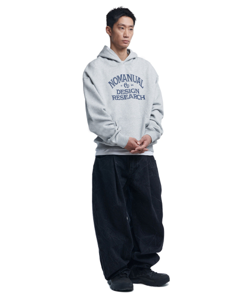 NOMANUAL(NOMANUAL)の「A.G HOODIE - MELANGE(パーカー・レディース・その他・X-LARGE/SMALL/MEDIUM/LARGE)」の3枚目の写真