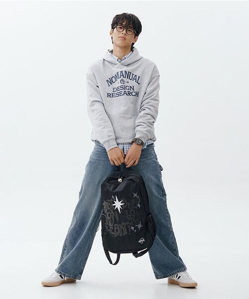 NOMANUAL(NOMANUAL)の「A.G HOODIE - MELANGE(パーカー・レディース・その他・X-LARGE/SMALL/MEDIUM/LARGE)」の18枚目の写真