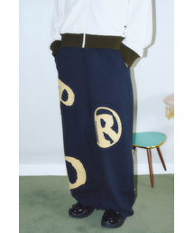 PRDA BIG PATCH LOGO WIDE PANTS NAVY