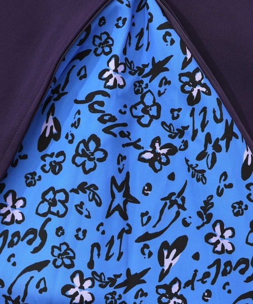 ScoLar(スカラー)の「153716:仲宗根泉(HY)コラボ 柄切替ジャージスカート(スカート・レディース・ブラック/パープル・M)」の21枚目の写真