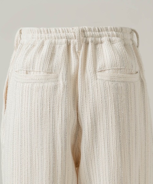 CASPER JOHN（キャスパージョン）の「Pajamas easy pants/パジャマイージーパンツ（その他パンツ・メンズ・ブラック/アイボリー・LARGE/MEDIUM/SMALL/X-SMALL）」の4枚目の写真