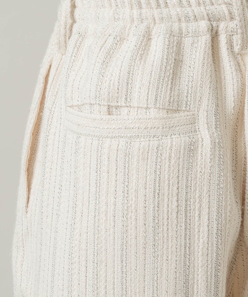 CASPER JOHN（キャスパージョン）の「Pajamas easy pants/パジャマイージーパンツ（その他パンツ・メンズ・ブラック/アイボリー・LARGE/MEDIUM/SMALL/X-SMALL）」の5枚目の写真