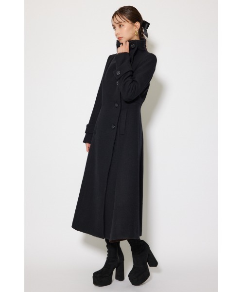 25オーバーネックシンデレララインコート 秋服 冬服（ステンカラー