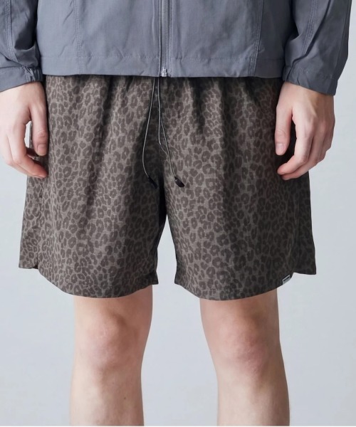 rehacer(レアセル)の「rehacer : Sunday Leopard Shorts / サンデー レオパード ショーツ(その他パンツ・メンズ・グレー/ブルー/グリーン/ブラウン/パープル・LARGE/X-LARGE/MEDIUM)」の1枚目の写真