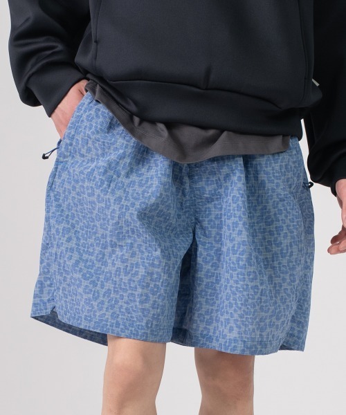 rehacer(レアセル)の「rehacer : Sunday Leopard Shorts / サンデー レオパード ショーツ(その他パンツ・メンズ・グレー/ブルー/グリーン/ブラウン/パープル・LARGE/X-LARGE/MEDIUM)」の4枚目の写真