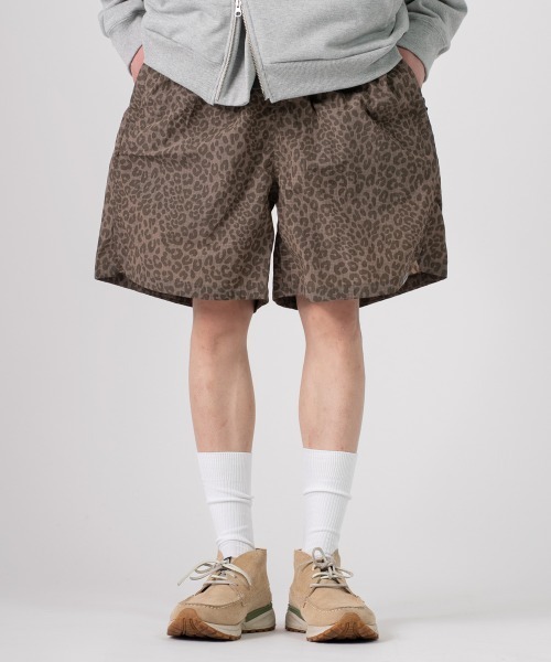 rehacer(レアセル)の「rehacer : Sunday Leopard Shorts / サンデー レオパード ショーツ(その他パンツ・メンズ・グレー/ブルー/グリーン/ブラウン/パープル・LARGE/X-LARGE/MEDIUM)」の6枚目の写真