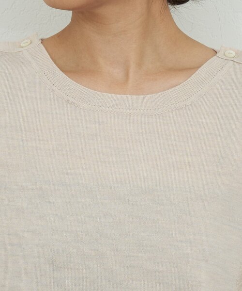 GALLARDAGALANTE（ガリャルダガランテ）の「【HERITANOVUM】スリーブレスニットコンビネゾン（サロペット/オーバーオール・レディース・ブラック/ピンクベージュ・FREE）」の13枚目の写真