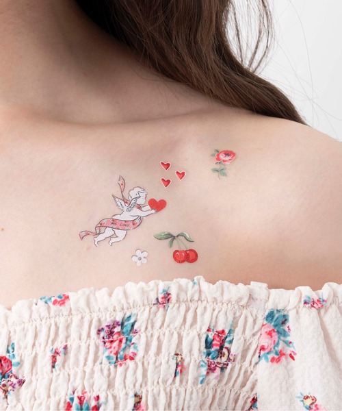 Cath Kidston(キャスキッドソン)の「タトゥーステッカー(ステッカー/テープ・レディース・サックスブルー系/ピンク/レッド/レッド系/サックスブルー・FREE)」の5枚目の写真