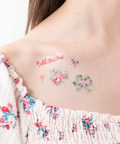 Cath Kidston(キャスキッドソン)の「タトゥーステッカー(ステッカー/テープ・レディース・サックスブルー系/ピンク/レッド/レッド系/サックスブルー・FREE)」の3枚目の写真
