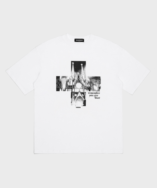 SAINTPAIN(セイントペイン)の「SP フューチャークロス 半袖Tシャツ ホワイト(Tシャツ/カットソー・メンズ・その他・MEDIUM/LARGE)」の1枚目の写真