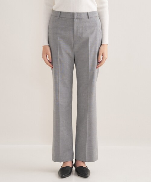 セール】【ウール混／スーツ】ストレートパンツ（スーツパンツ