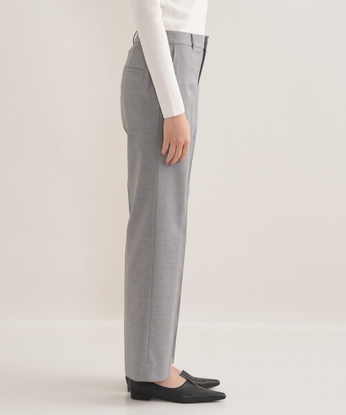セール】【ウール混／スーツ】ストレートパンツ（スーツパンツ