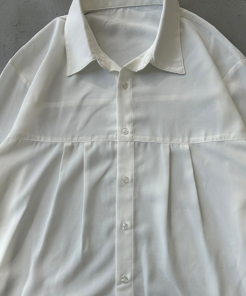 MandO(Auntie Rosa)(エムオー)の「クロップドタックアソートシャツ(シャツ/ブラウス・メンズ・オフホワイト/ホワイト系その他2/ブラウン系その他/ホワイト系その他・MEDIUM/LARGE)」の12枚目の写真