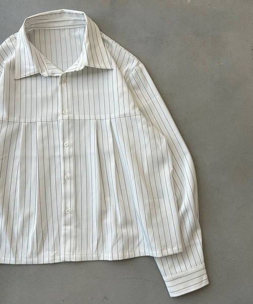 MandO(Auntie Rosa)(エムオー)の「クロップドタックアソートシャツ(シャツ/ブラウス・メンズ・オフホワイト/ホワイト系その他2/ブラウン系その他/ホワイト系その他・MEDIUM/LARGE)」の19枚目の写真