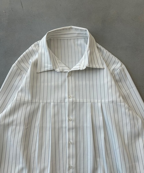 MandO(Auntie Rosa)(エムオー)の「クロップドタックアソートシャツ(シャツ/ブラウス・メンズ・オフホワイト/ホワイト系その他2/ブラウン系その他/ホワイト系その他・MEDIUM/LARGE)」の21枚目の写真