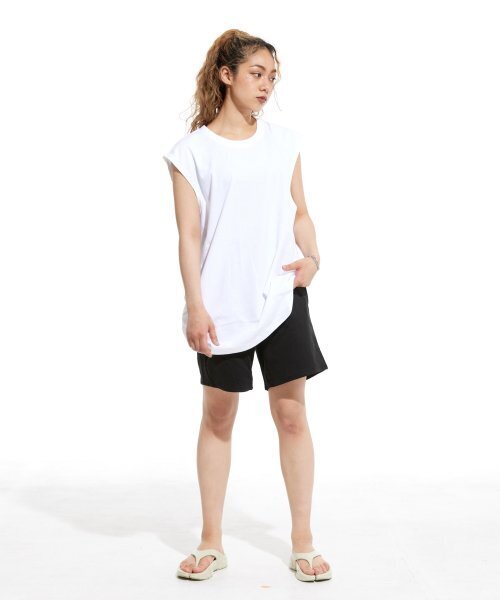 CREAM SODA LAB(クリームソーダラボ)の「ベーシックオーバーサイズスリーブレスホワイト(Tシャツ/カットソー・メンズ・その他・X-LARGE/LARGE/MEDIUM)」の8枚目の写真