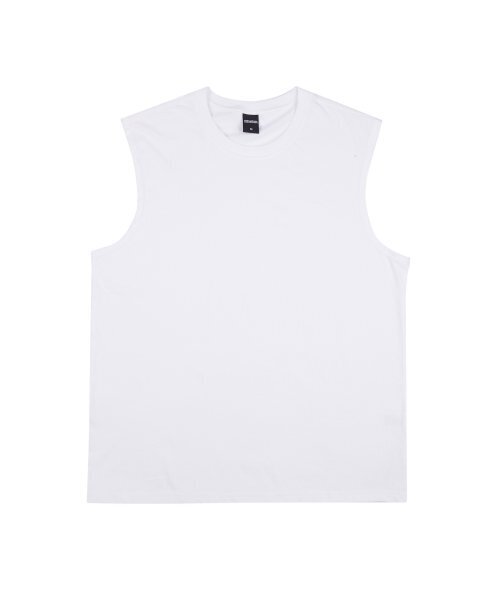 CREAM SODA LAB(クリームソーダラボ)の「ベーシックオーバーサイズスリーブレスホワイト(Tシャツ/カットソー・メンズ・その他・X-LARGE/LARGE/MEDIUM)」の11枚目の写真