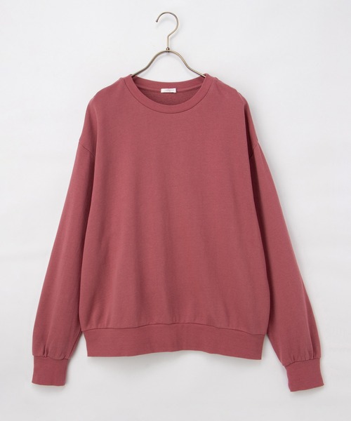 Honeys(ハニーズ)の「こだわり綿スウェット(スウェット・レディース・スミクロ/ピンク系1/ブラック/オフホワイト/杢グレー・L/LL/M)」の21枚目の写真