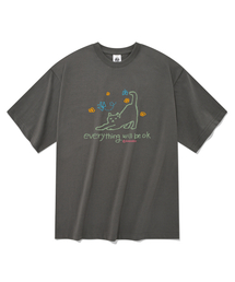 オーケー 半袖Tシャツ グレー