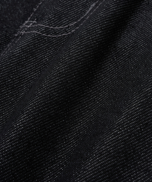 WEST GRAND BOULEVARD(ウエストグランドブルバード)の「ヒューズワイドワンタック生地デニムパンツBLACKINDIGO(デニムパンツ・レディース・その他・MEDIUM/LARGE/X-LARGE/X-SMALL/SMALL)」の18枚目の写真