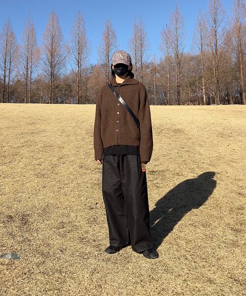 WEST GRAND BOULEVARD(ウエストグランドブルバード)の「ヒューズワイドワンタック生地デニムパンツBLACKINDIGO(デニムパンツ・レディース・その他・MEDIUM/LARGE/X-LARGE/X-SMALL/SMALL)」の11枚目の写真