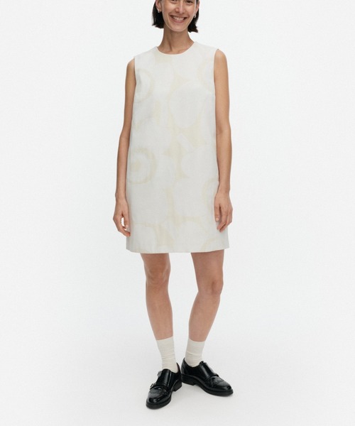 marimekko(マリメッコ)の「【一部店舗・オンラインストア限定】Hahmo Unikko / Marimini dress(ワンピース・レディース・ホワイト・34)」の1枚目の写真